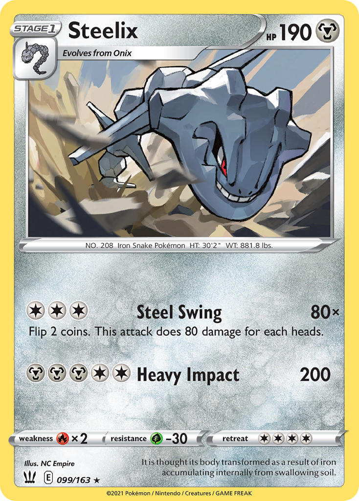Pokemon TCG-Battle Styles-Steelix-PokeTrader Australia