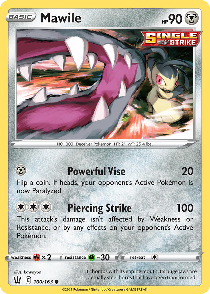 Pokemon TCG-Battle Styles-Mawile-PokeTrader Australia