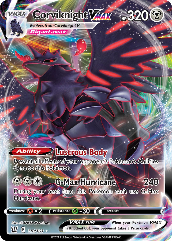 Pokemon TCG-Battle Styles-Corviknight VMAX-PokeTrader Australia