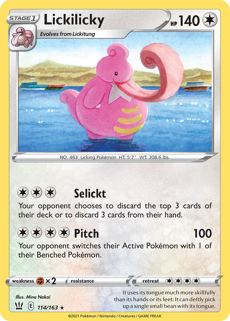 Pokemon TCG-Battle Styles-Lickilicky-PokeTrader Australia