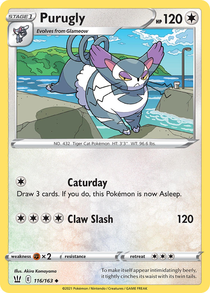 Pokemon TCG-Battle Styles-Purugly-PokeTrader Australia