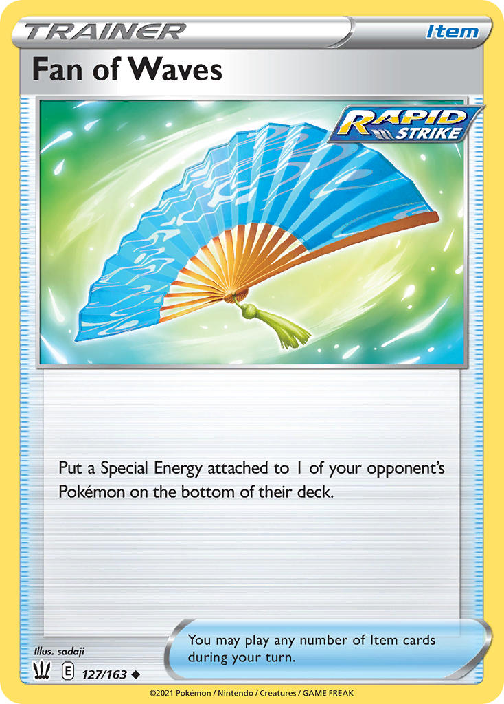 Pokemon TCG-Battle Styles-Fan of Waves-PokeTrader Australia