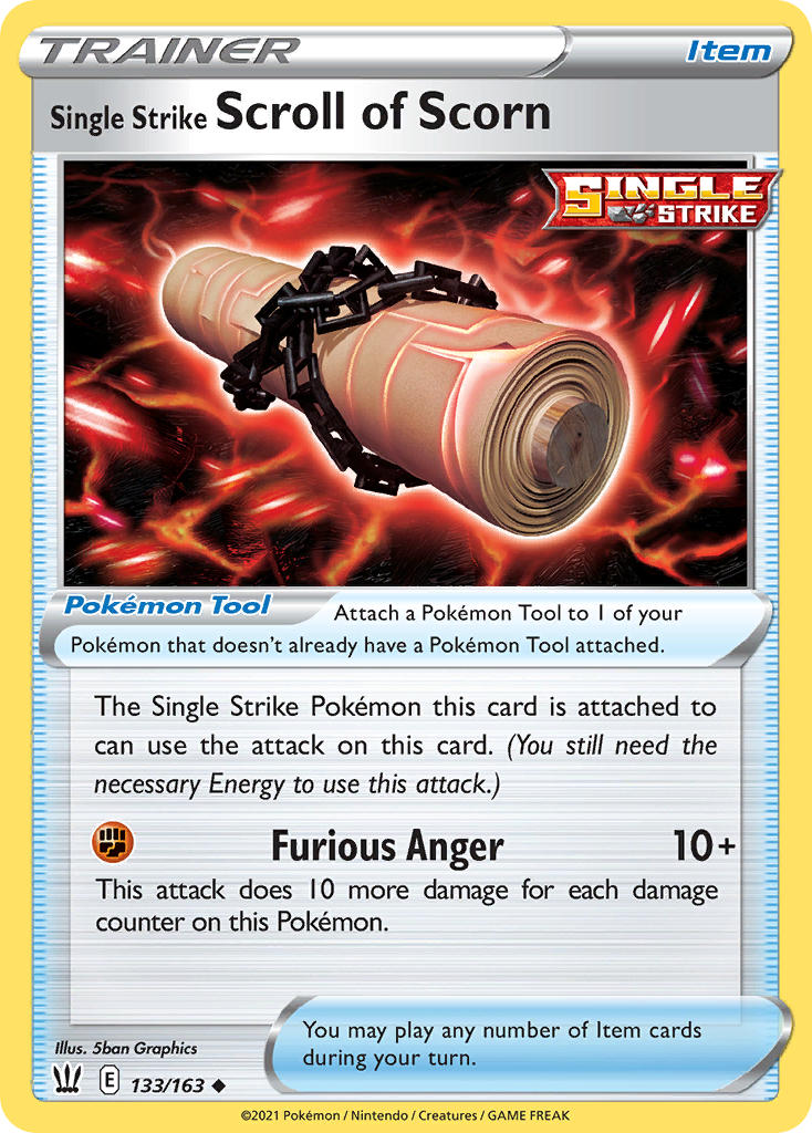 Pokemon TCG-Battle Styles-Single Strike Scroll of Scorn-PokeTrader Australia