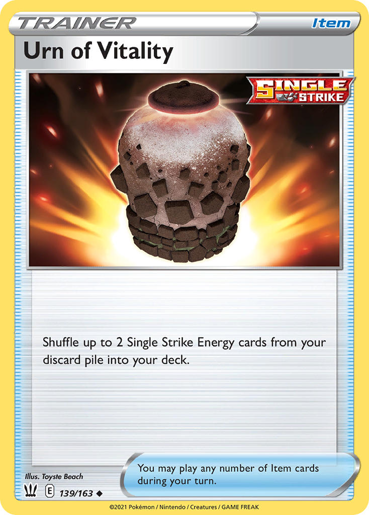 Pokemon TCG-Battle Styles-Urn of Vitality-PokeTrader Australia