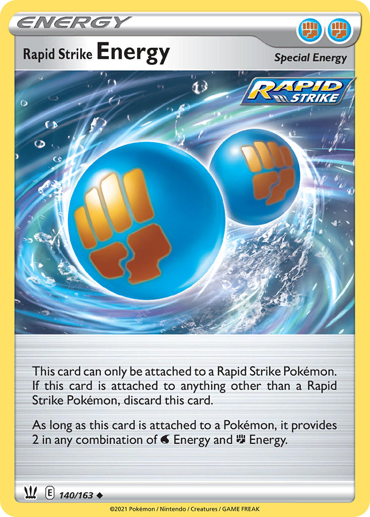 Pokemon TCG-Battle Styles-Rapid Strike Energy-PokeTrader Australia