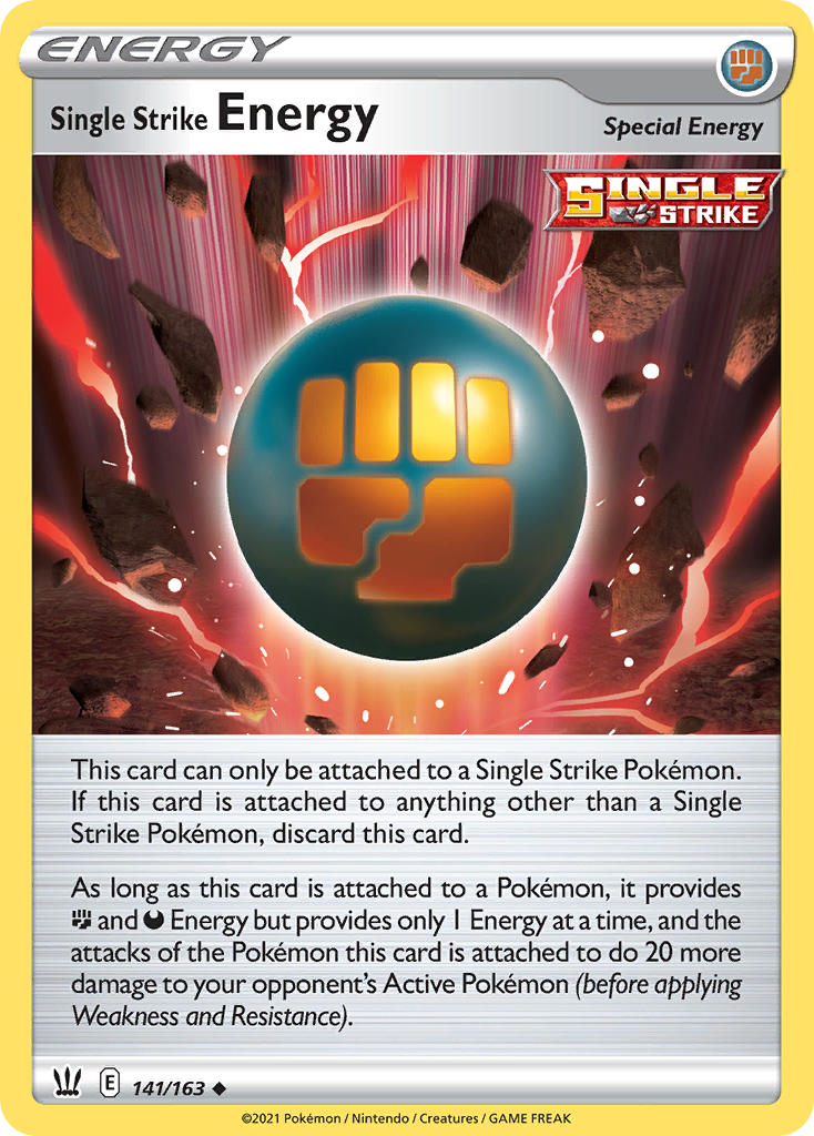 Pokemon TCG-Battle Styles-Single Strike Energy-PokeTrader Australia