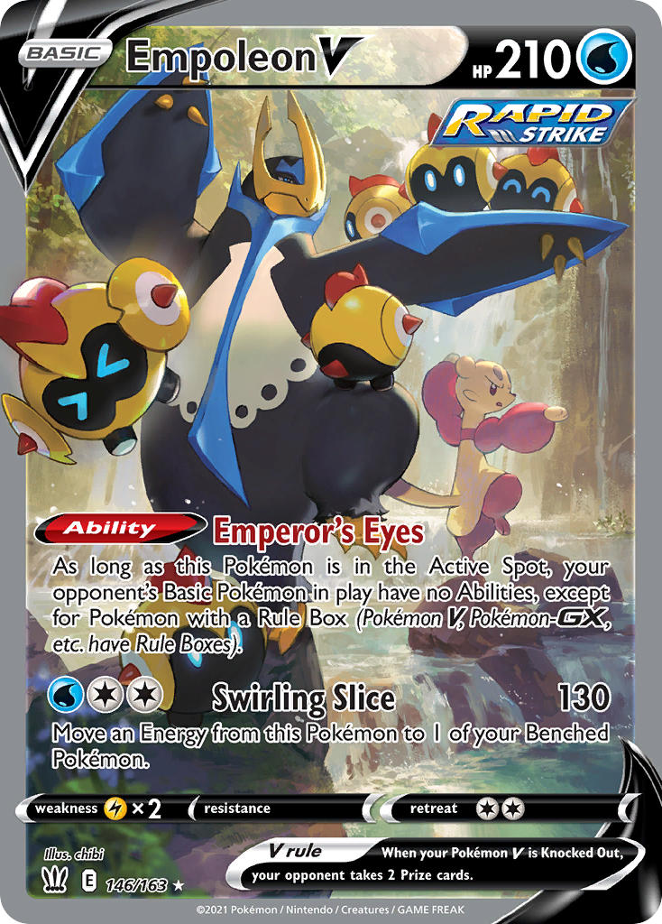Pokemon TCG-Battle Styles-Empoleon V (Alternate Full Art)-PokeTrader Australia
