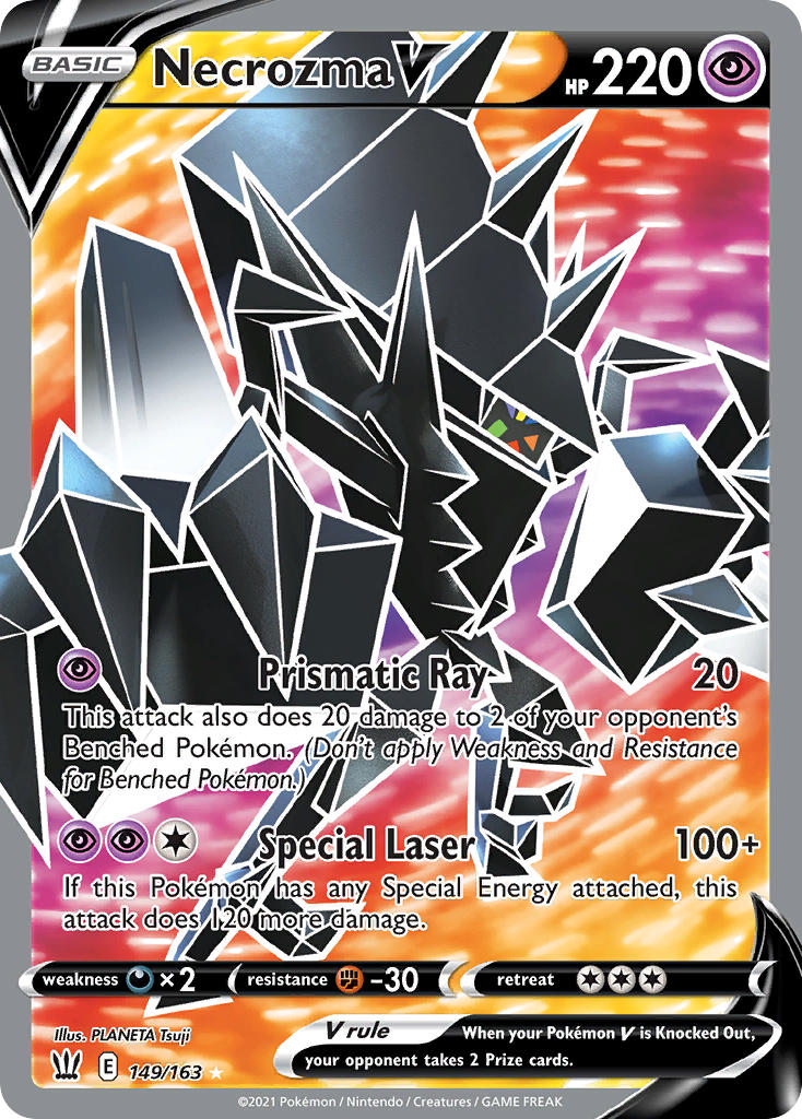 Pokemon TCG-Battle Styles-Necrozma V (Full Art)-PokeTrader Australia