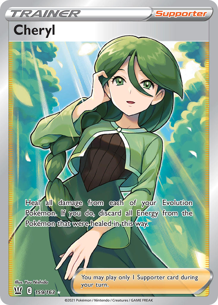 Pokemon TCG-Battle Styles-Cheryl (Full Art)-PokeTrader Australia