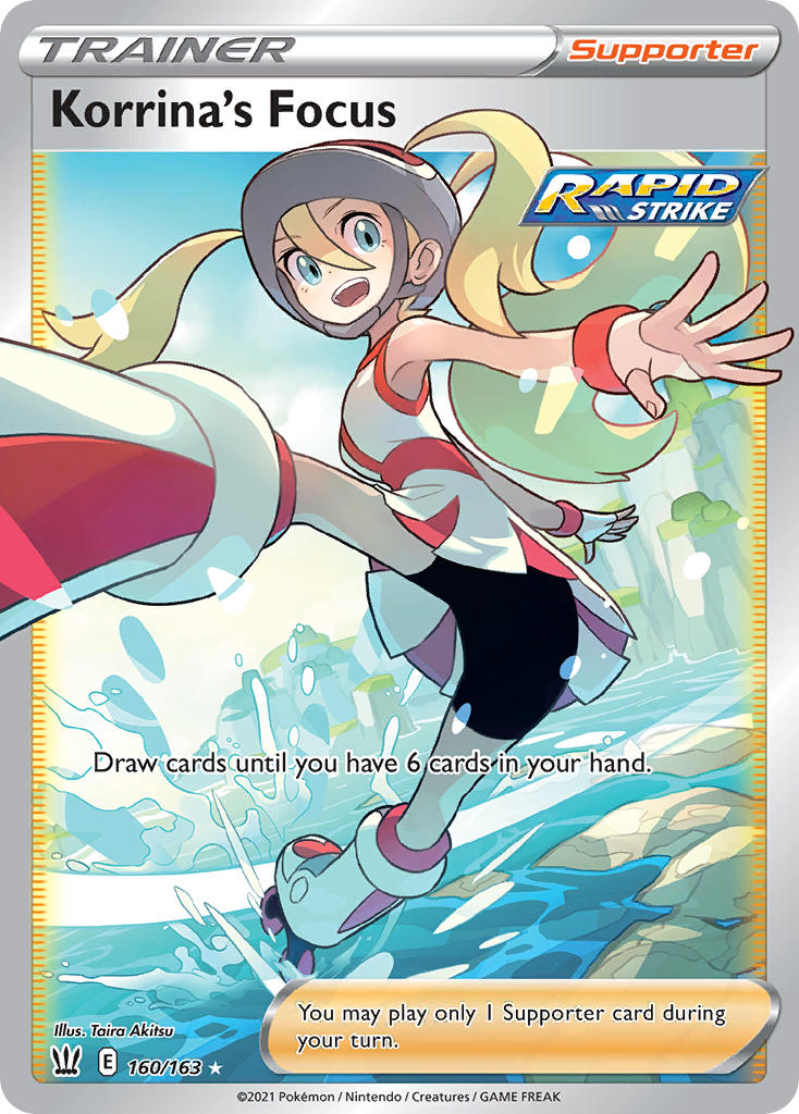 Pokemon TCG-Battle Styles-Korrina's Focus (Full Art)-PokeTrader Australia