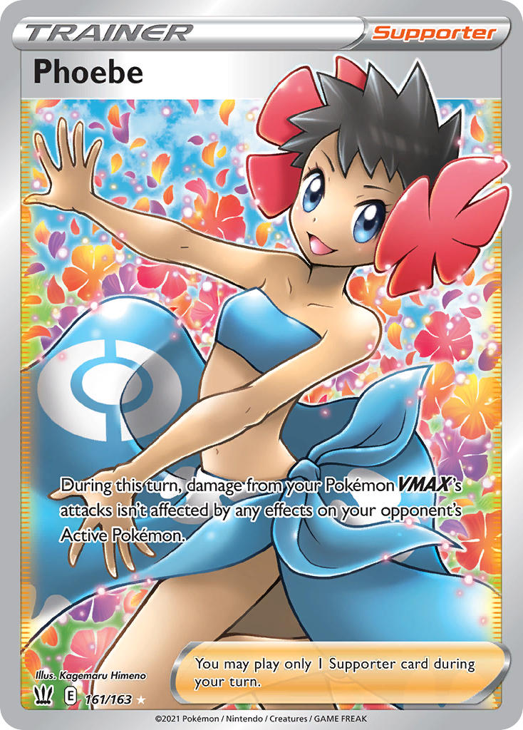 Pokemon TCG-Battle Styles-Phoebe (Full Art)-PokeTrader Australia