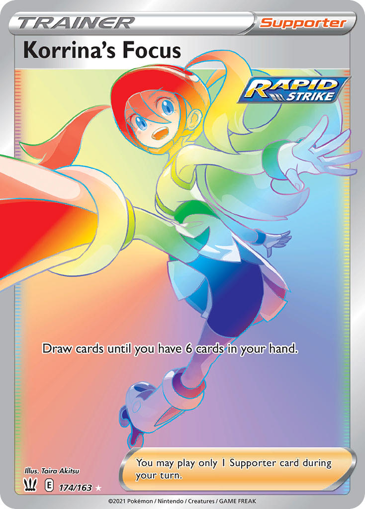 Pokemon TCG-Battle Styles-Korrina's Focus (Secret)-PokeTrader Australia