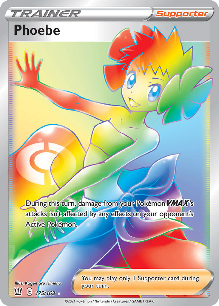 Pokemon TCG-Battle Styles-Phoebe (Secret)-PokeTrader Australia