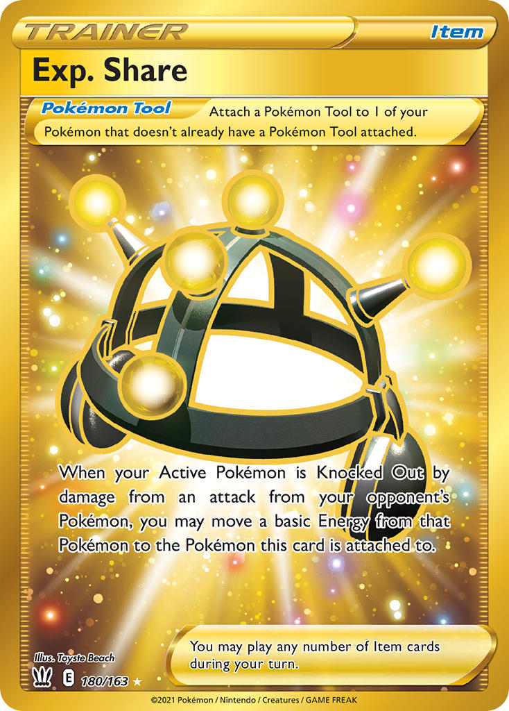 Pokemon TCG-Battle Styles-Exp. Share (Secret)-PokeTrader Australia