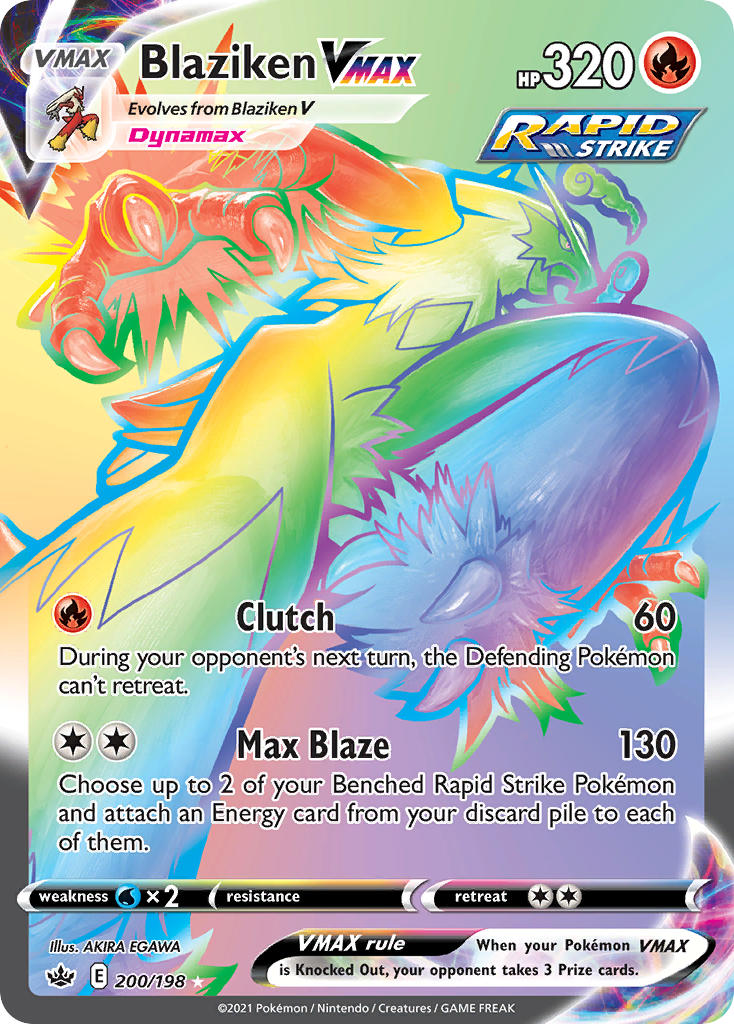 Blaziken VMAX (Secret Rare)