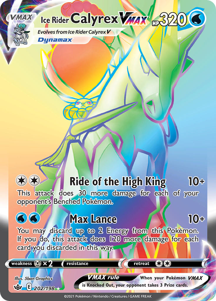 Ice Rider Calyrex VMAX (Secret Rare)