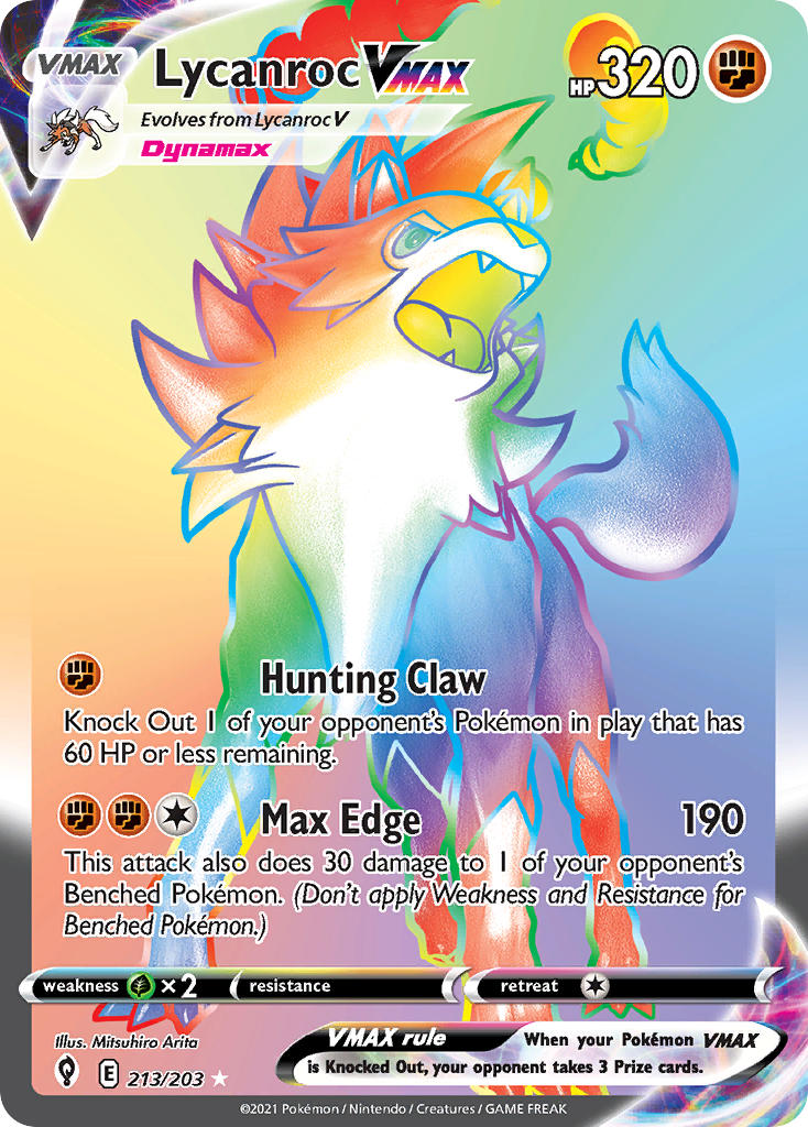 Lycanroc VMAX (Secret Rare)