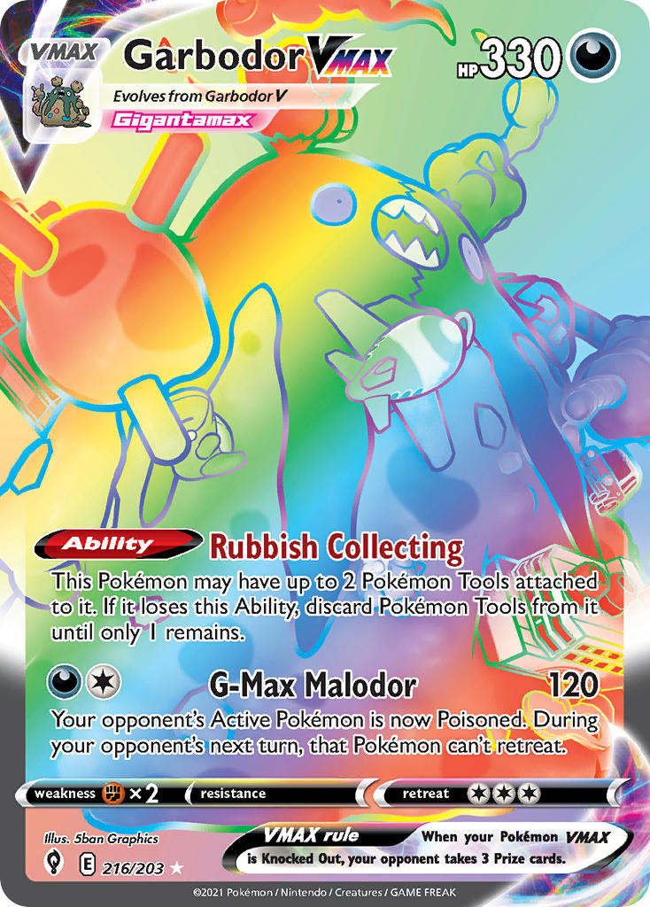Garbodor VMAX (Secret Rare)