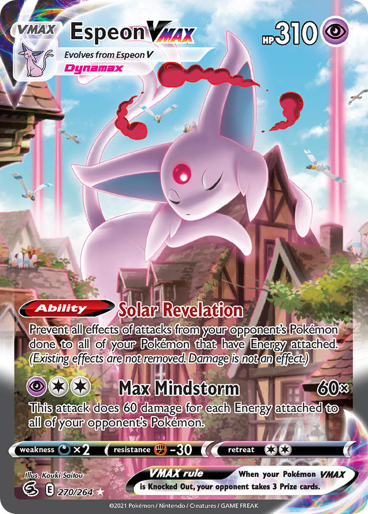 Espeon VMAX (Alternate Art Secret Rare)