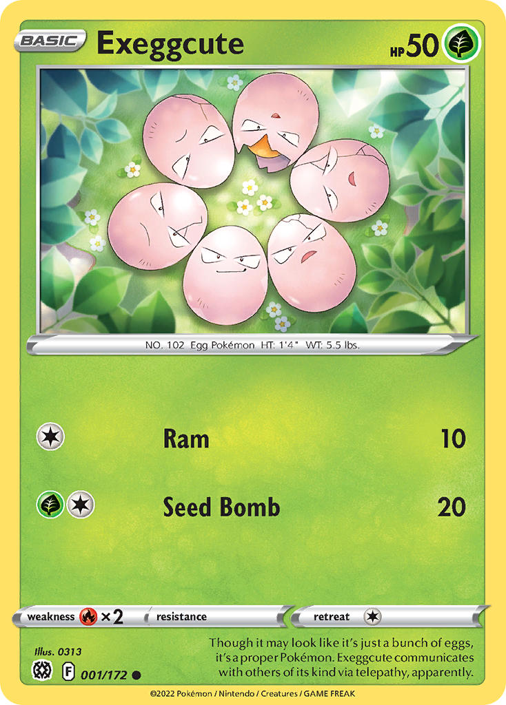 Pokemon-TCG-Brilliant Stars-Exeggcute-PokeTrader Australia