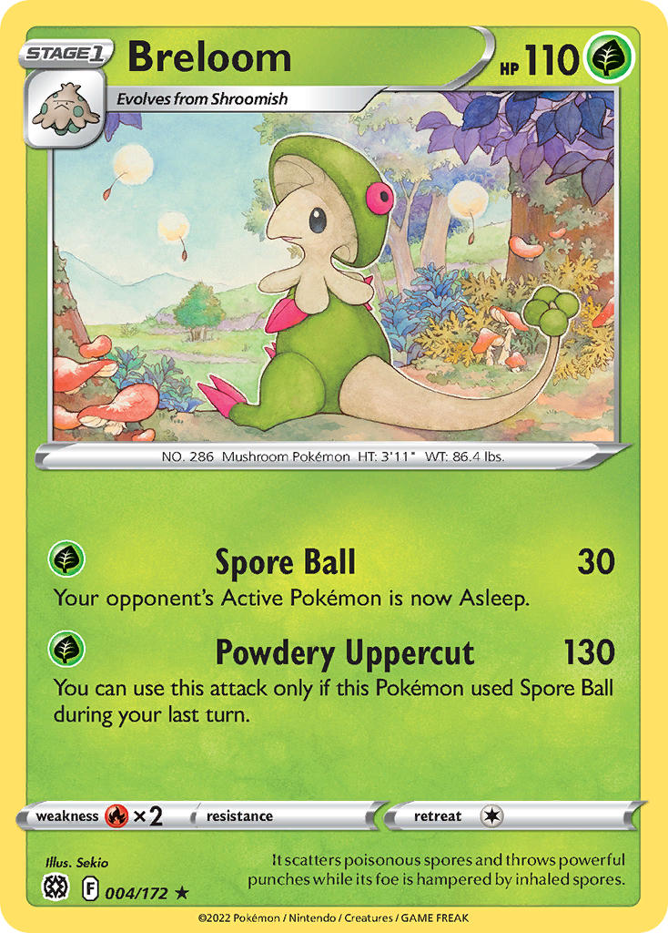 Pokemon-TCG-Brilliant Stars-Breloom-PokeTrader Australia