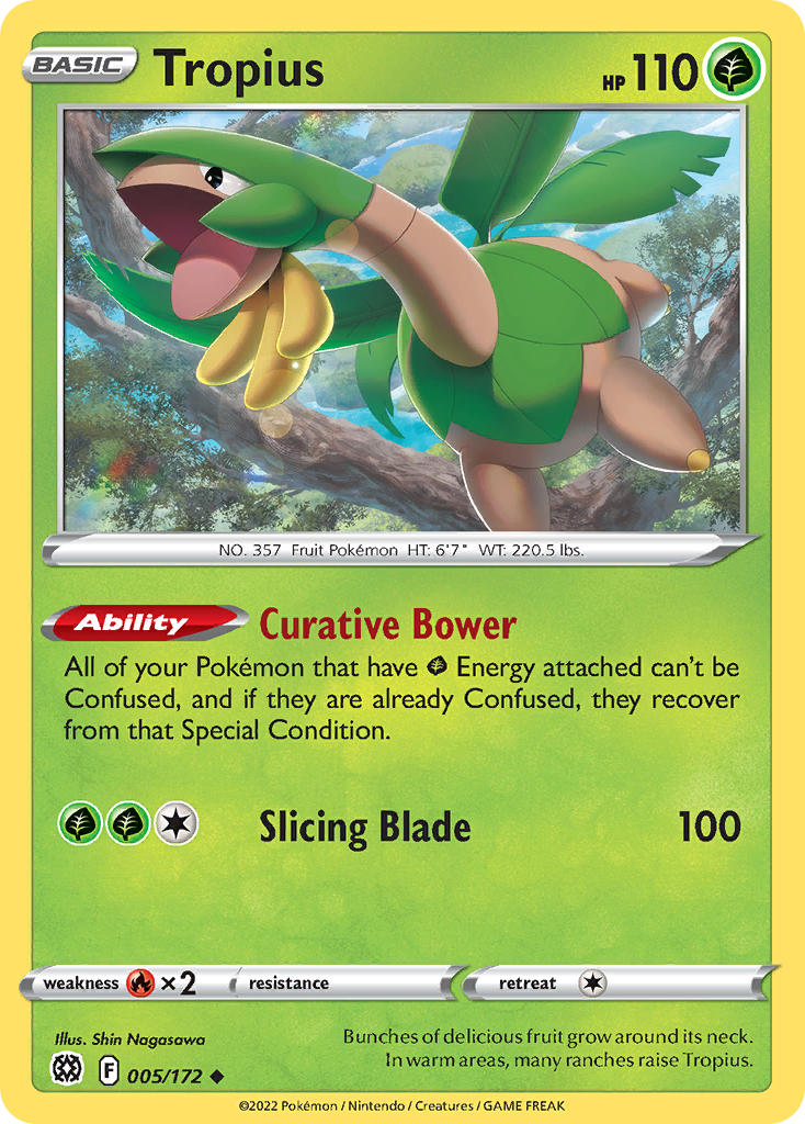 Pokemon-TCG-Brilliant Stars-Tropius-PokeTrader Australia