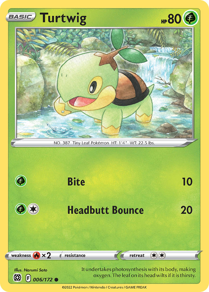 Pokemon-TCG-Brilliant Stars-Turtwig-PokeTrader Australia
