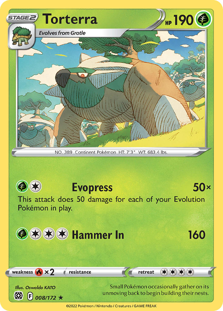 Pokemon-TCG-Brilliant Stars-Torterra-PokeTrader Australia