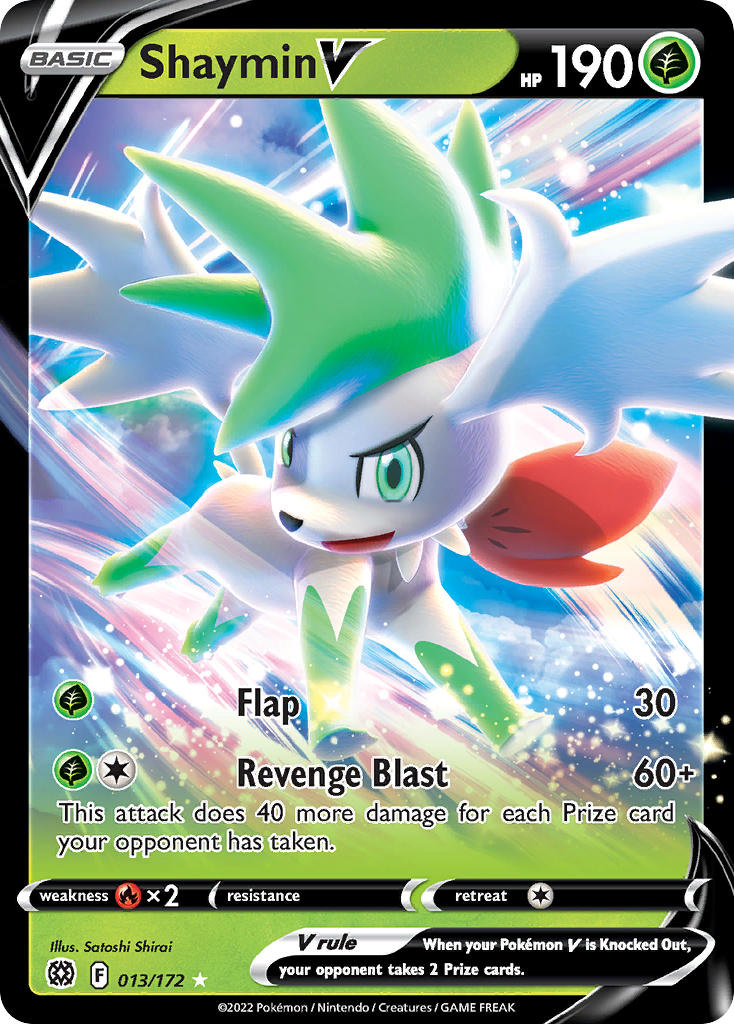 Pokemon-TCG-Brilliant Stars-Shaymin V-PokeTrader Australia