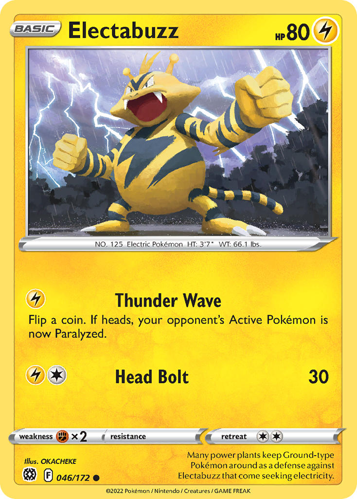 Pokemon-TCG-Brilliant Stars-Electabuzz-PokeTrader Australia