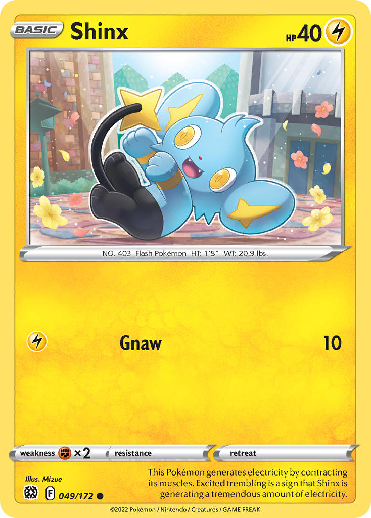 Pokemon-TCG-Brilliant Stars-Shinx-PokeTrader Australia