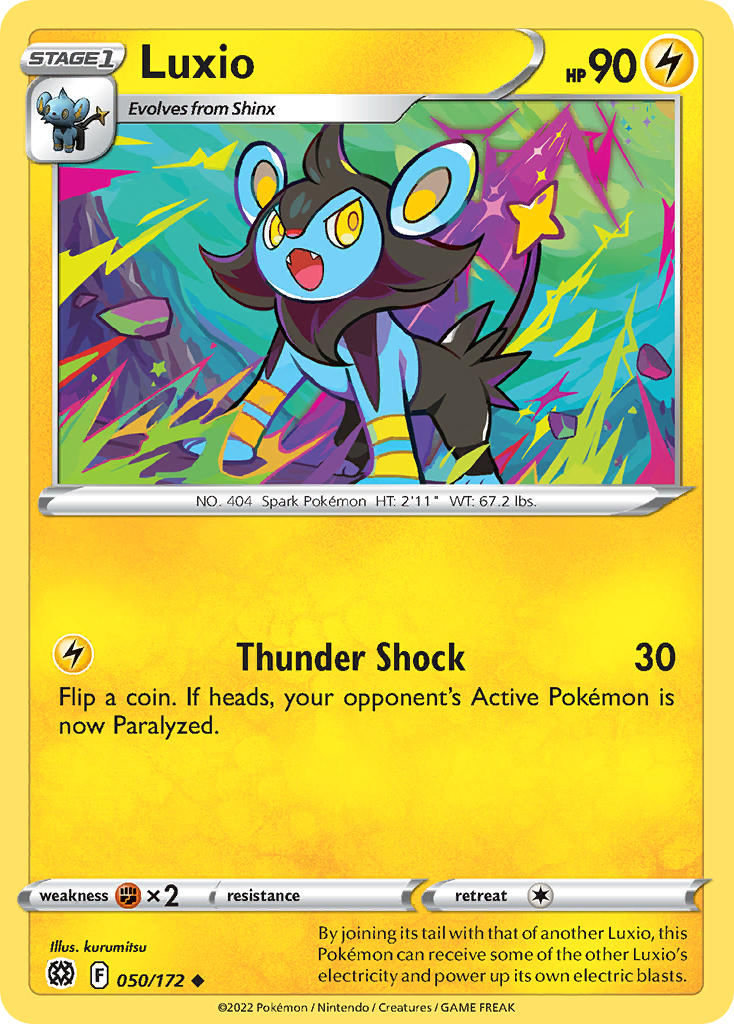 Pokemon-TCG-Brilliant Stars-Luxio-PokeTrader Australia