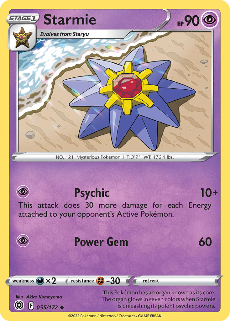 Pokemon-TCG-Brilliant Stars-Starmie-PokeTrader Australia