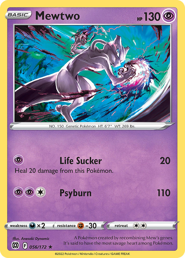 Pokemon-TCG-Brilliant Stars-Mewtwo-PokeTrader Australia