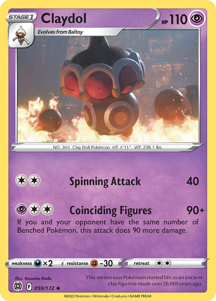 Pokemon-TCG-Brilliant Stars-Claydol-PokeTrader Australia