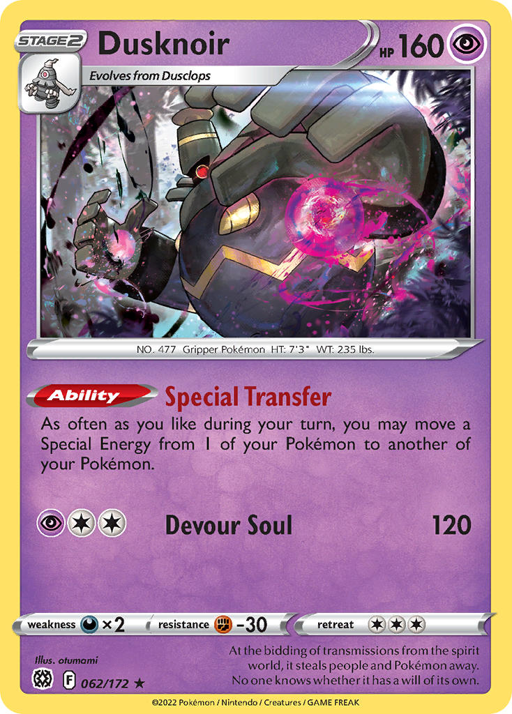 Pokemon-TCG-Brilliant Stars-Dusknoir-PokeTrader Australia