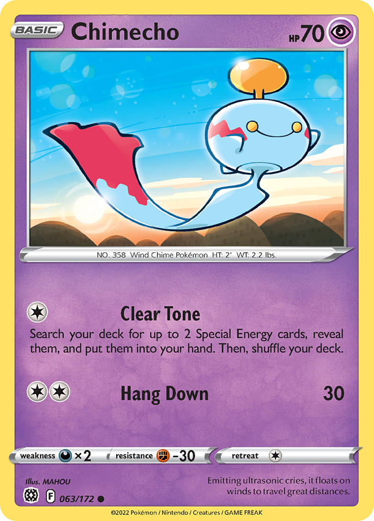 Pokemon-TCG-Brilliant Stars-Chimecho-PokeTrader Australia