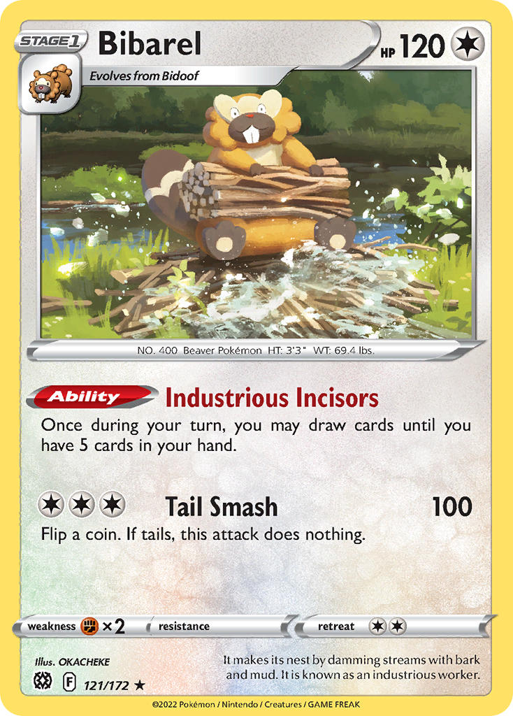 Pokemon-TCG-Brilliant Stars-Bibarel-PokeTrader Australia