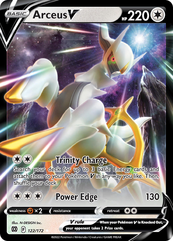 Pokemon-TCG-Brilliant Stars-Arceus V-PokeTrader Australia
