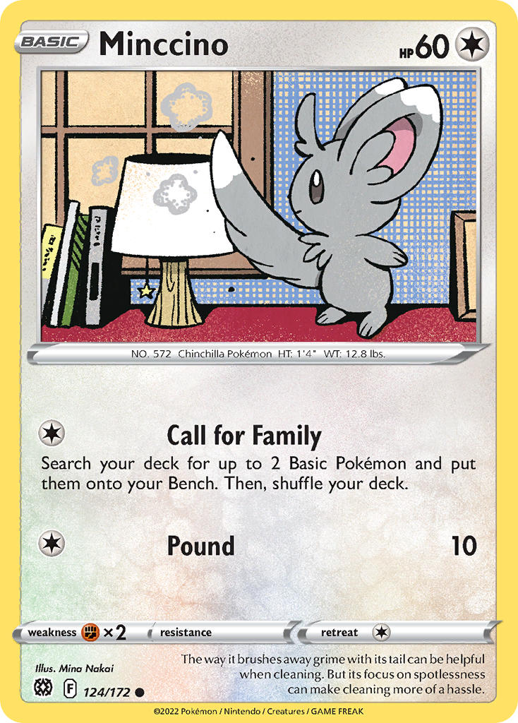 Pokemon-TCG-Brilliant Stars-Minccino-PokeTrader Australia