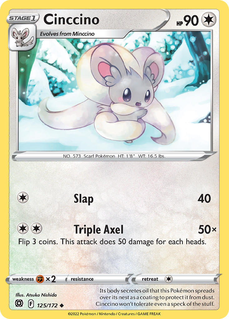 Pokemon-TCG-Brilliant Stars-Cinccino-PokeTrader Australia