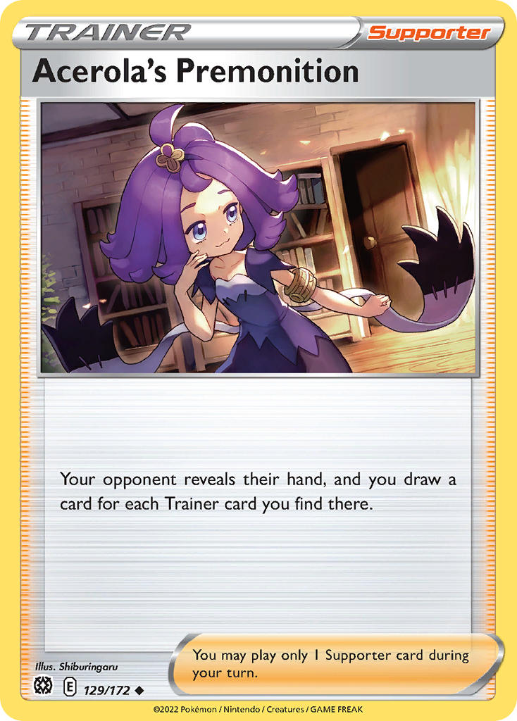 Pokemon-TCG-Brilliant Stars-Acerola's Premonition-PokeTrader Australia
