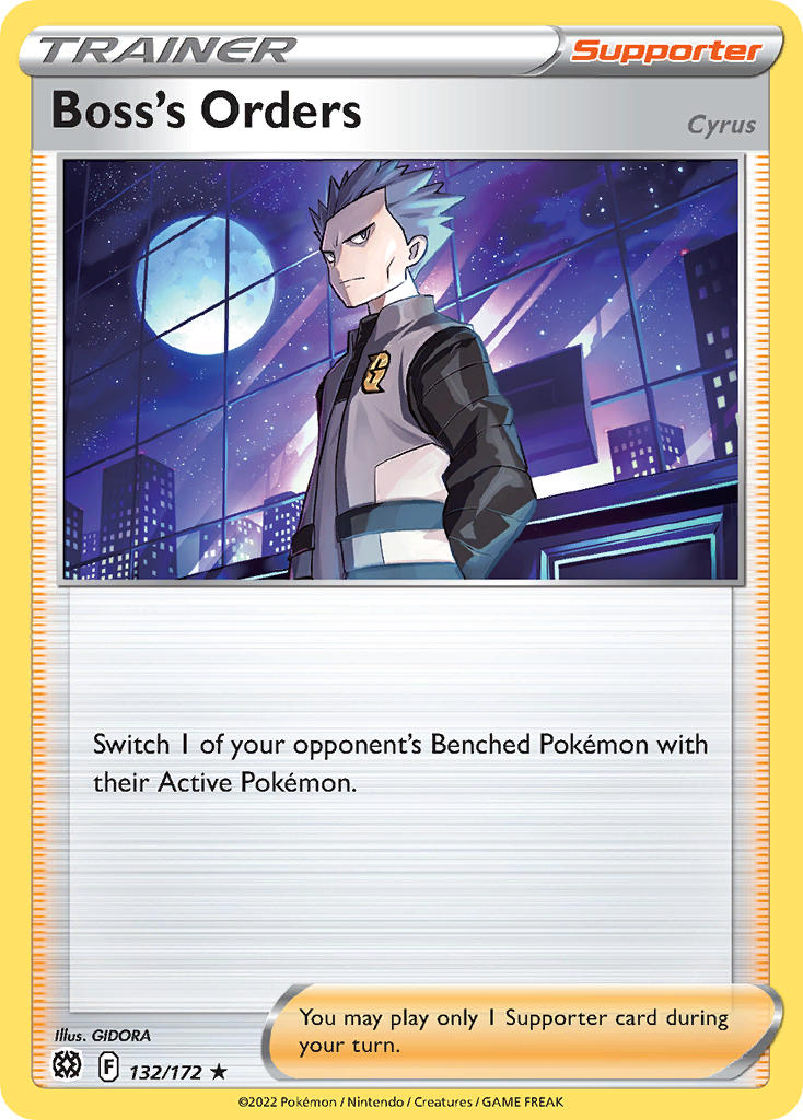 Pokemon-TCG-Brilliant Stars-Boss's Orders-PokeTrader Australia