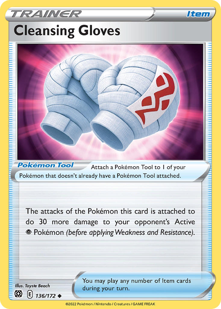 Pokemon-TCG-Brilliant Stars-Cleansing Gloves-PokeTrader Australia