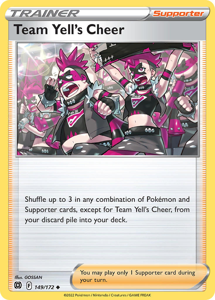Pokemon-TCG-Brilliant Stars-Team Yell's Cheer-PokeTrader Australia