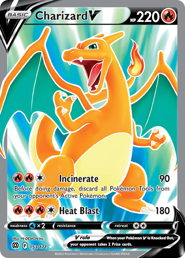 Pokemon-TCG-Brilliant Stars-Charizard V (Full Art)-PokeTrader Australia