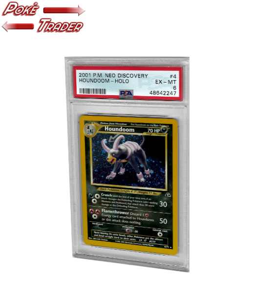 Houndoom - Holo - Neo Discovery - PSA 6