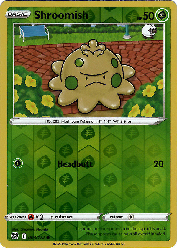 Shroomish (Reverse Holos)