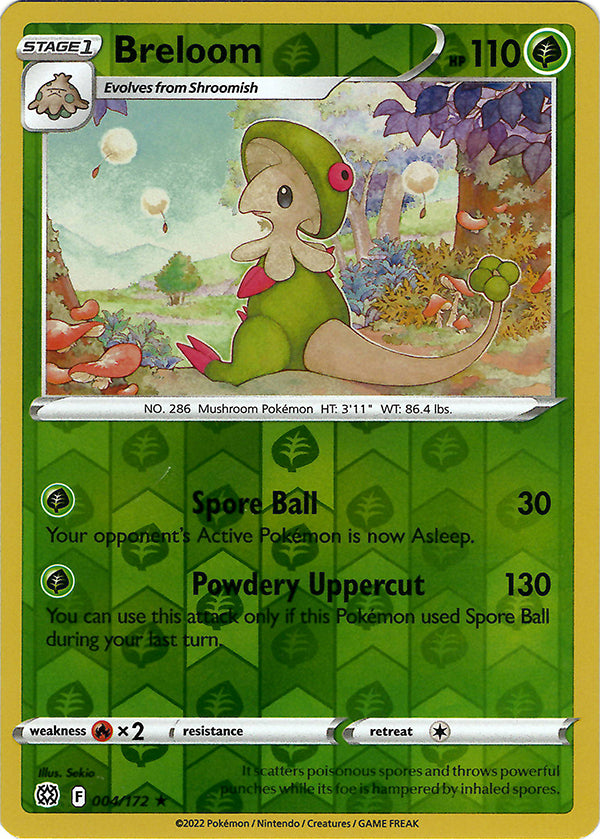 Breloom (Reverse Holos)