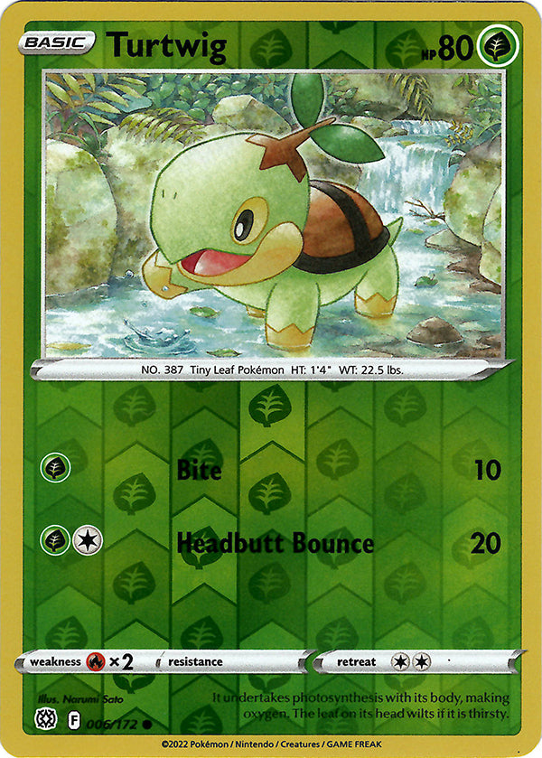 Turtwig (Reverse Holos)